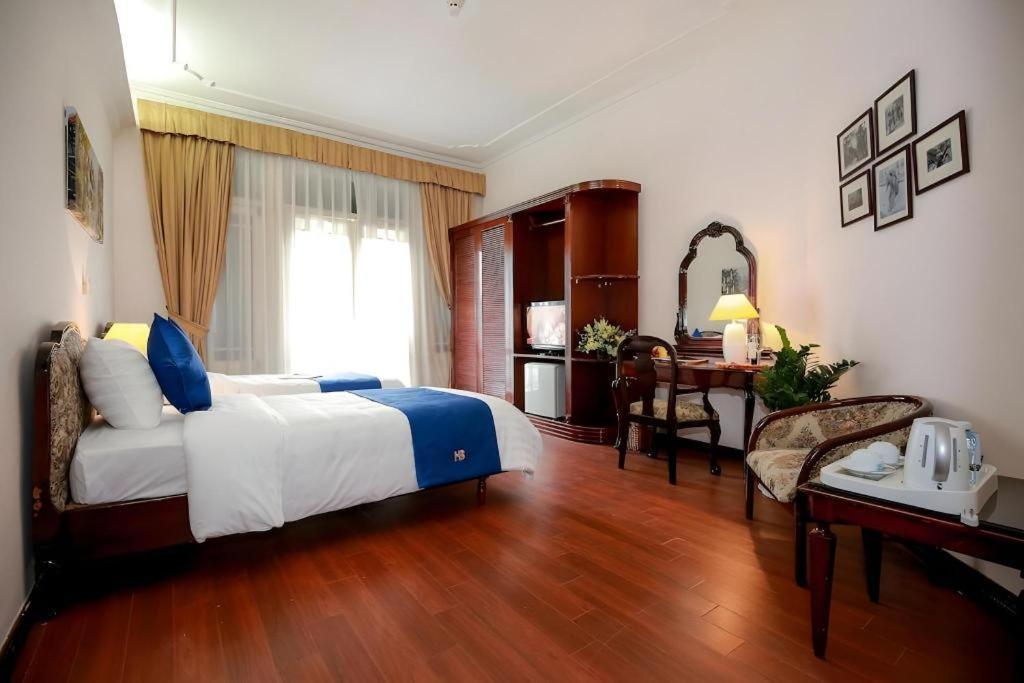 Hoa Binh Hotel Hanoj Exteriér fotografie