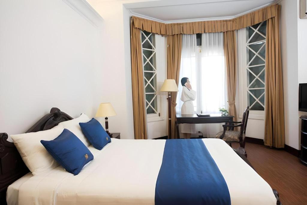 Hoa Binh Hotel Hanoj Exteriér fotografie