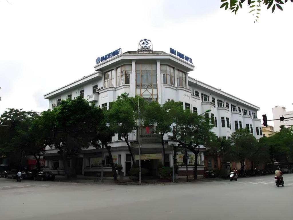 Hoa Binh Hotel Hanoj Exteriér fotografie